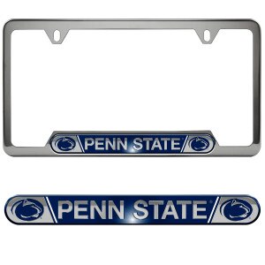 license plate frame embossed Penn State with Athletic Logos
